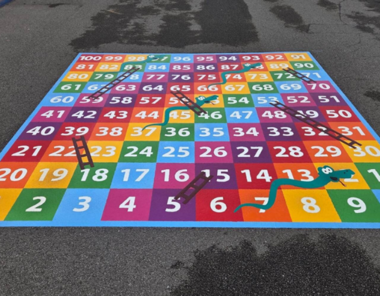 Grimsby School Gets Colourful Playground Makeover